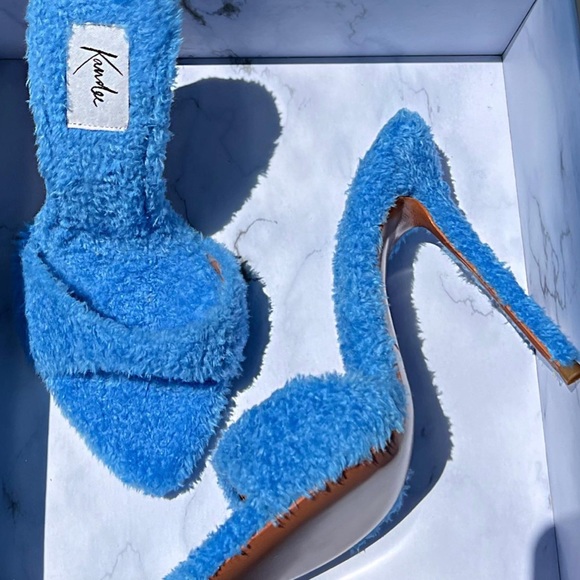 Kandee Towelling Mules - Picture 3 of 3